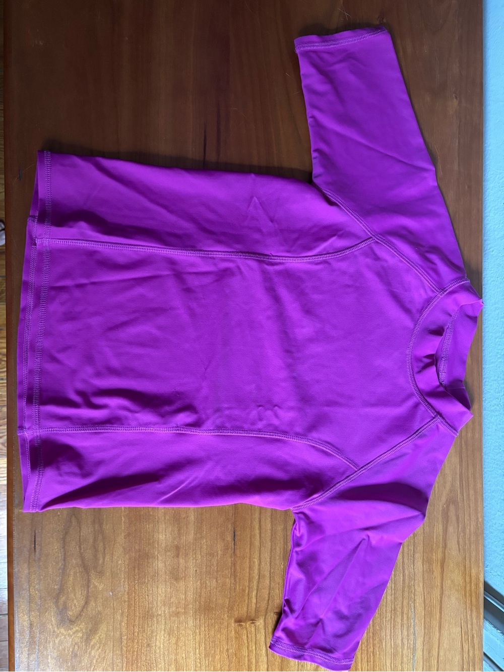 L.L.Bean girl's size L(6x/7) rash guard swim
